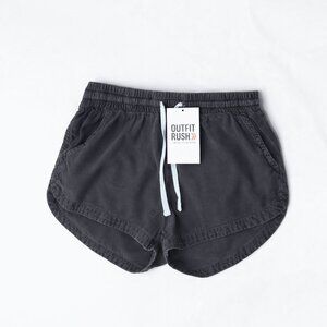 Billabong Black Elastic Waist Shorts – Women’s Size (Good Condition)